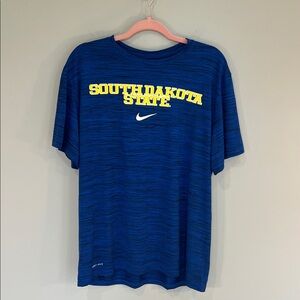 Nike Velocity Legend South Dakota State Short Sleeve T- shirt, Blue, XL